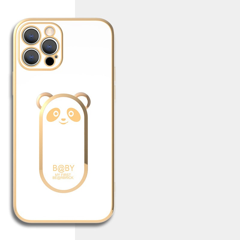iPhone case- Panda Magnetic Ring Holder Phone Case Cover iPhone case- Panda Magnetic Ring Holder Phone Case Cover